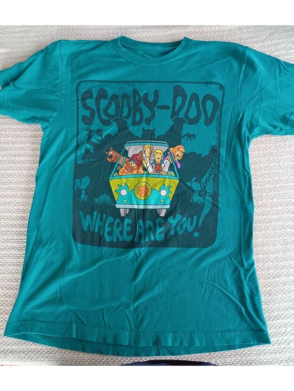 Scooby-Doo Kids Teal Graphic Tee